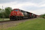 Two CN T4 GEVO's head toward the Chicago terminal with M397
